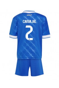Real Madrid Daniel Carvajal #2 Babytruitje 3e tenue Kind 2025-26 Korte Mouw (+ Korte broeken)